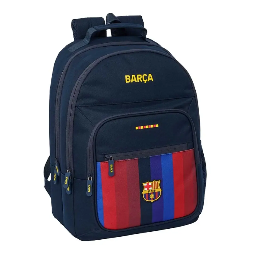 Safta F.C.Barcelona 1ª Equipacion 26/27 Mochila - Adaptable a Carro - Bolsillo Frontal - Portabotellas - Cremallera con Doble Tirador - Asa de Mano -  1