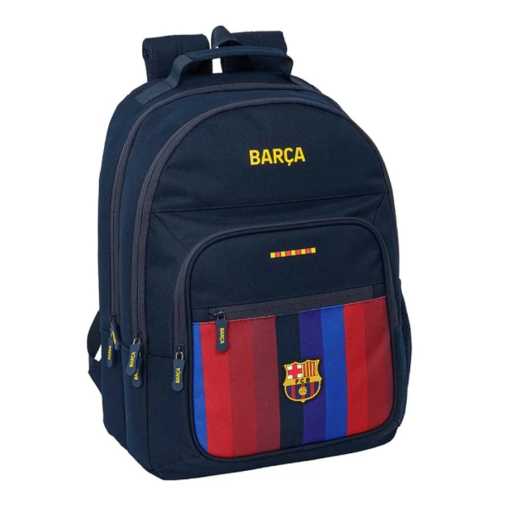 Safta F.C.Barcelona 1ª Equipacion 26/27 Mochila - Adaptable a Carro - Bolsillo Frontal - Portabotellas - Cremallera con Doble Tirador - Asa de Mano -  1