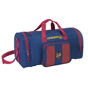 Safta Levante U.D. Bolsa de Deporte - Bandolera Ajustable - Cremallera Doble - Bolsillo Frontal - Bolsillos Laterales - Fondo Semirigido - Tacos Prote