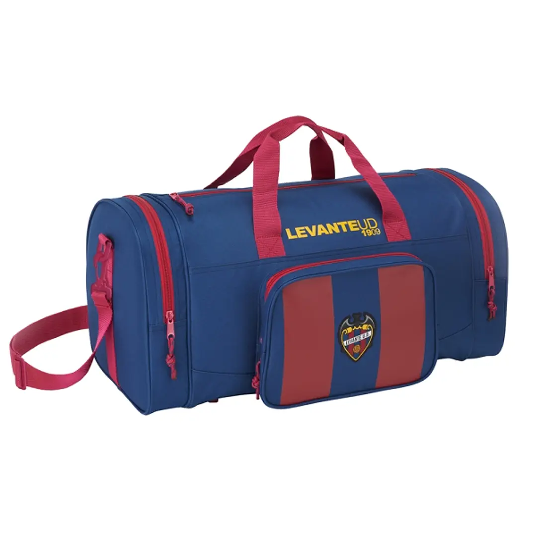 Safta Levante U.D. Bolsa de Deporte - Bandolera Ajustable - Cremallera Doble - Bolsillo Frontal - Bolsillos Laterales - Fondo Semirigido - Tacos Prote 1
