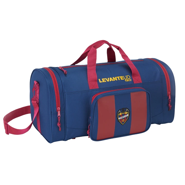 Safta Levante U.D. Bolsa de Deporte - Bandolera Ajustable - Cremallera Doble - Bolsillo Frontal - Bolsillos Laterales - Fondo Semirigido - Tacos Prote 1