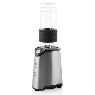 Orbegozo BV 7500 Blend&Go - Batidora de Vaso con 300W de Potencia y Cuchillas de Titanio - Incluye 2 Vasos con Boquilla Antigoteo y Asa de Transporte 