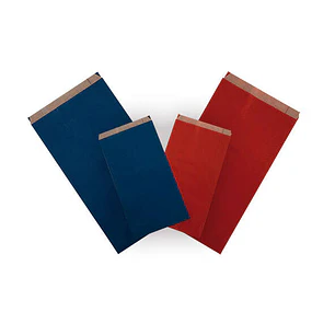 Apli Sobres Kraft Azul 18x32x6 - Papel Kraft 50g/m² - Reutilizables y Reciclables - Pack de 250