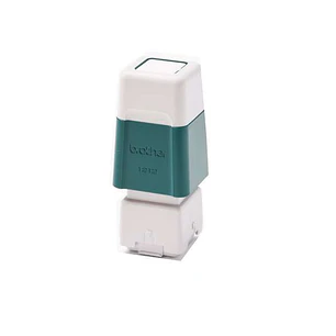 Brother PR1212G6P Pack de 6 Monturas de Sellos Originales - 12x12mm - Color Verde
