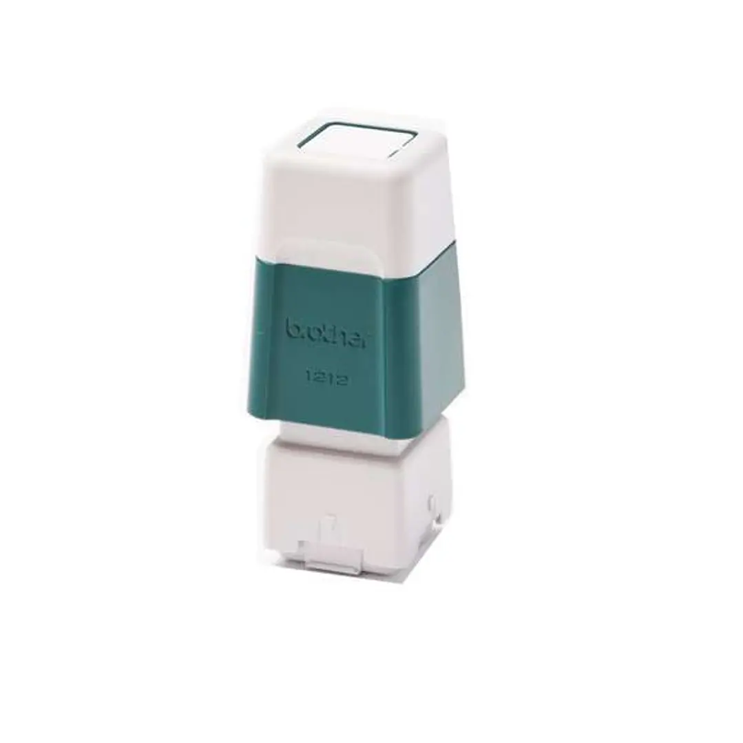 Brother PR1212G6P Pack de 6 Monturas de Sellos Originales - 12x12mm - Color Verde 1