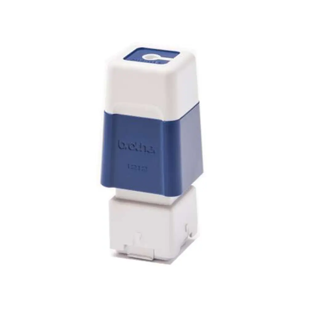 Brother PR1212E6P Pack de 6 Monturas de Sellos Originales - 12x12mm - Color Azul 1
