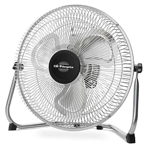 Orbegozo PW 1230 Ventilador Industrial Potente y Seguro - 3 Velocidades de Ventilacion - Motor Eficiente y Bajo Consumo - Rejilla de Proteccion - Asa 