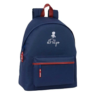 Safta el Pulpo Mochila - Bolsillo Frontal - Hombreras Acolchadas - Doble Tirador en Cremallera - Asa de Mano Superior - 20.8L - 330x150x420mm - Color 
