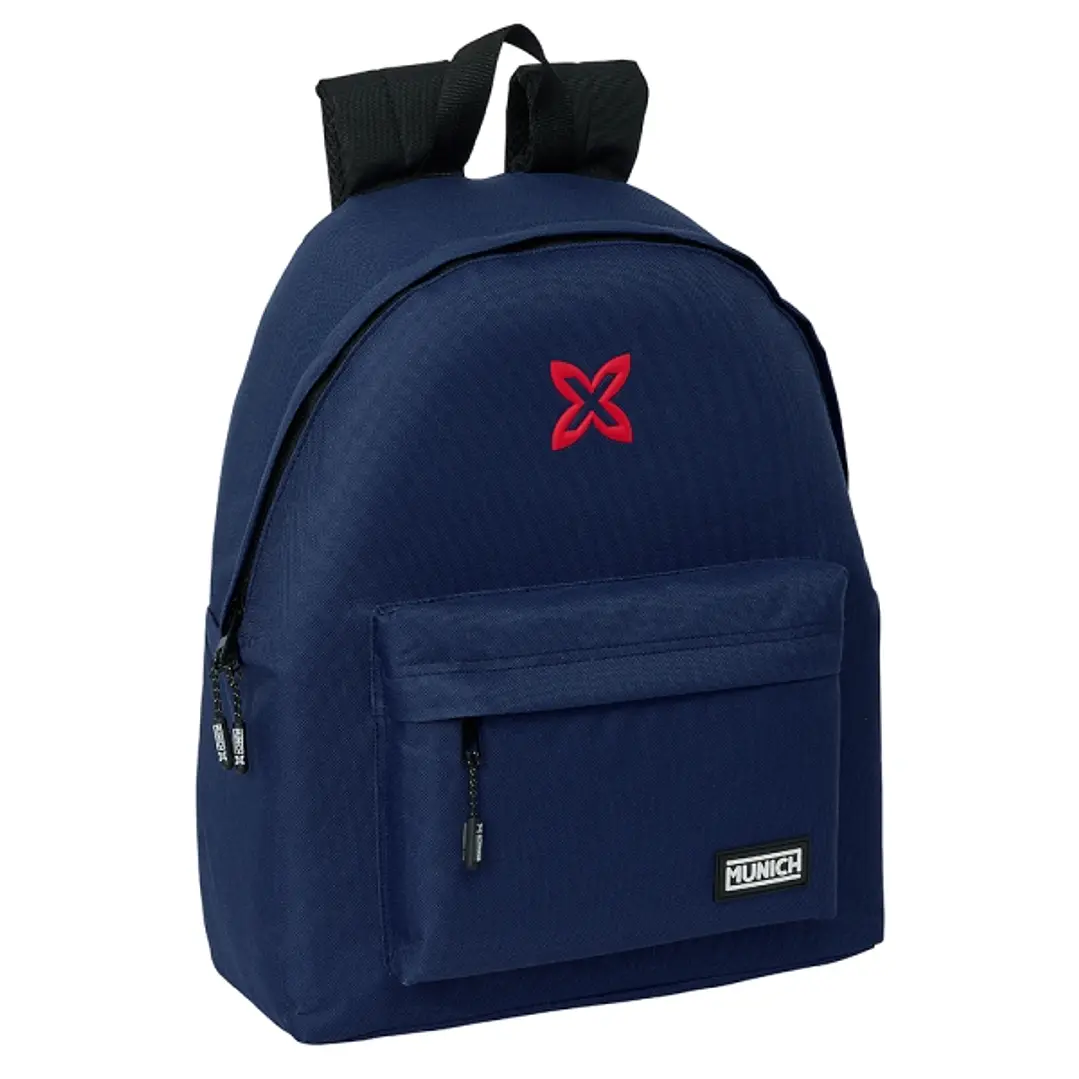 Safta Munich Basicos Mochila - Asa de Mano - 33x42x15cm - Color Azul Marino 1