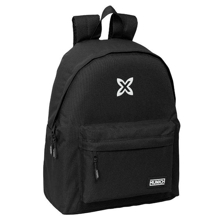 Safta Munich Basicos Mochila - Asa de Mano - 33x42x15cm - Color Negro 1