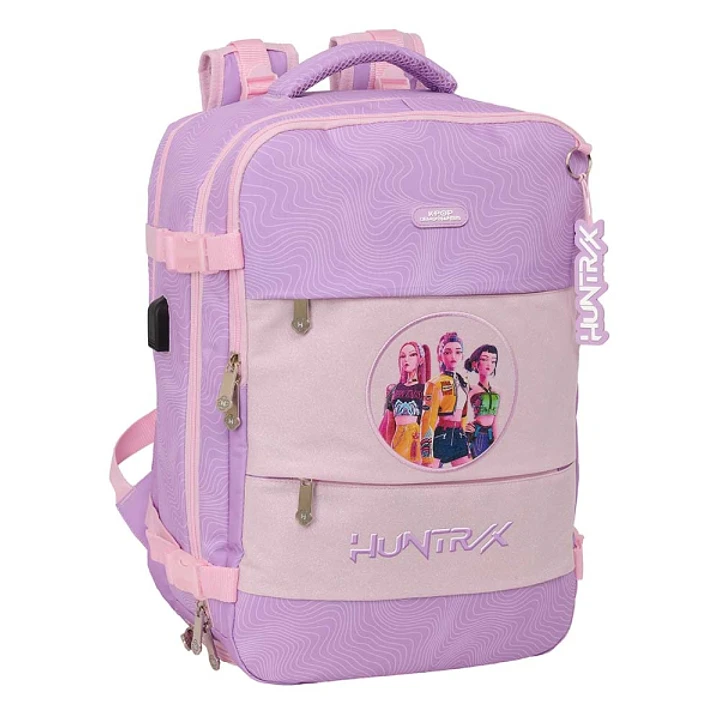 Safta K-Pop Demon Hunters Iconic Mochila de Cabina - Bolsillo para Portatil hasta 15.6