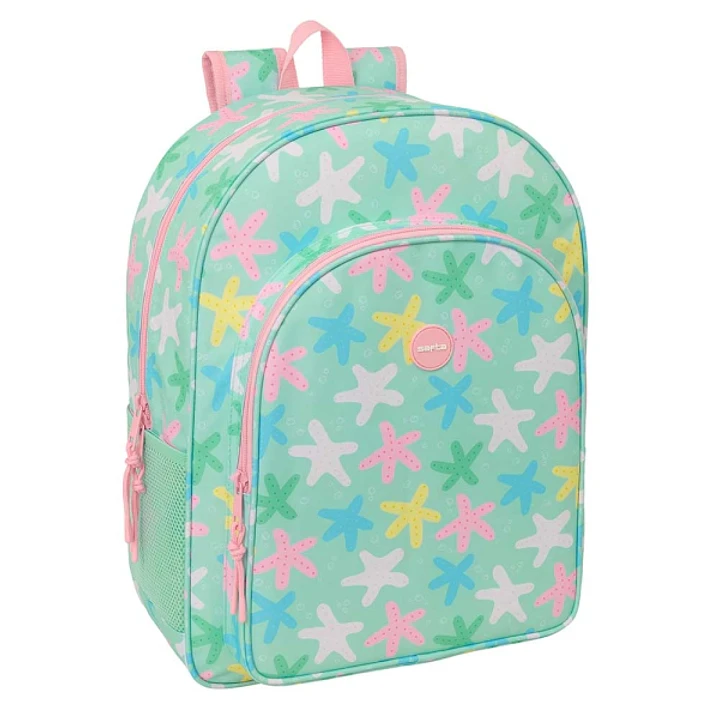 Safta Estrellas Mochila - Adaptable a Carro - Bolsillo Frontal - Portabotellas - Cremallera con Doble Tirador - Asa de Mano - Hombreras y Espalda Acol 1
