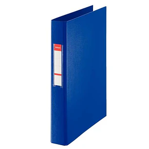 Esselte Carpeta de Anillas Formato Folio - 2 Anillas Mixtas de 25mm - Capacidad para 190 Hojas - Color Azul