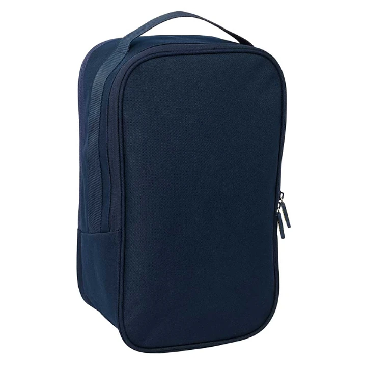 Safta F.C.Barcelona 1ª Equipacion 26/27 Zapatillero Doble - Bolsillo Interior de Velcro - Compartimento Trasero con Cremallera - Asa de Mano - 21x36x1 1