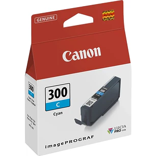 Canon PFI300 Cyan Cartucho de Tinta Original - 4194C001/PFI300C