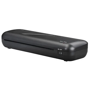 Hama Plastificadora A4 - Laminas hasta 0.6mm - Velocidad Laminacion 230mm/min - Calentamiento en 4 Minutos - Boton de Liberacion - 33x10.6x6cm - Color