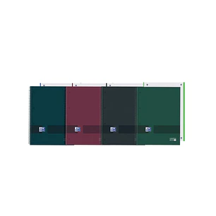 Oxford & You Europeanbook A4+ Tapa Extradura - Cuaderno con 80 Hojas - Tamaño 1 5x5 - Colores Neutros