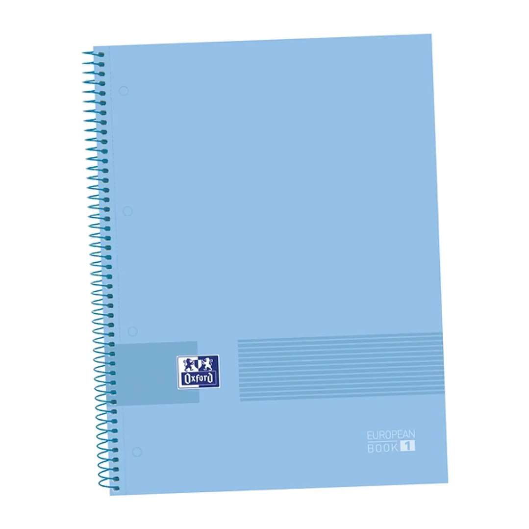 Oxford & You A4+ Europeanbook Tapa Extradura - Cuaderno de 80 Hojas - Tamaño A4+ - Color Azul 1