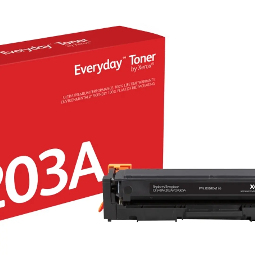 Xerox Everyday HP CF540A Negro Cartucho de Toner Generico - Reemplaza 203A 1