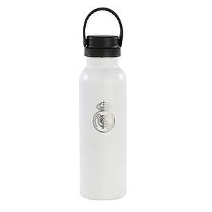 Safta Real Madrid 1ª Equipacion 24/25 Botella Reutilizable 600ml - Doble Pared con Aislamiento - Base de Silicona - Conserva Temperatura 12h Caliente 