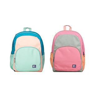Oxford Mochila Reversible 2 en 1 Colorblock - Poliester Reciclado RPET - Capacidad 18L - 2 Modelos Disponibles