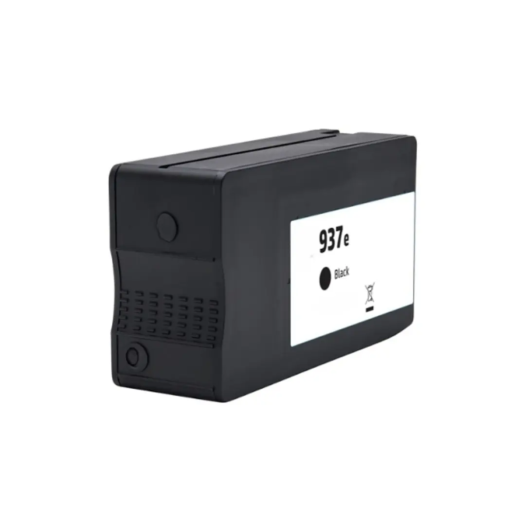 Generico HP 937e XL Negro Cartucho de Tinta Pigmentada - Reemplaza 4S6W9NE/4S6W5NE 1