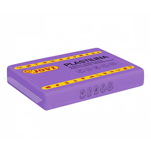 Jovi Caja de 15 Pastillas de Plastilina 350gr - 100% Vegetal - Facil de Moldear - Sin Gluten - Color Lila