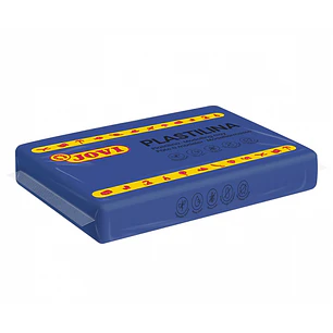 Jovi Caja de 15 Pastillas de Plastilina 350gr - Muy Moldeable - No Se Seca - Ideal para Figuras en Volumen - Color Azul
