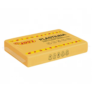 Jovi Caja de 15 Pastillas de Plastilina 350gr - 100% Vegetal - Muy Moldeable - No Se Seca - sin Gluten - Inocua - Ideal para Volumen y Moldes - Color 