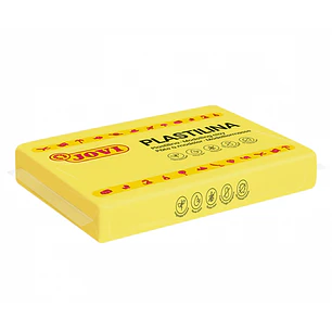 Jovi Caja de 15 Pastillas de Plastilina 350gr - Pasta Vegetal - No Se Seca - sin Gluten - Inocua - Facil de Moldear - Ideal para Figuras Voluminosas -