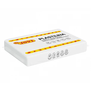 Jovi Caja de 15 Pastillas de Plastilina 350gr - Pasta Vegetal - No Se Seca - sin Gluten - Inocua - Facil de Moldear - Ideal para Figuras Voluminosas -