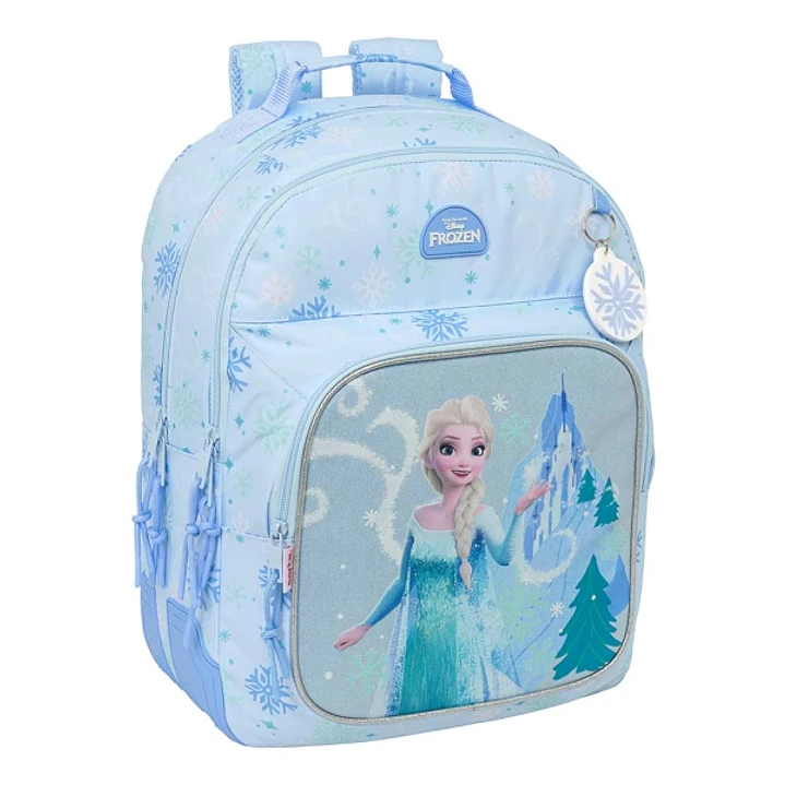 Safta Frozen Mochila - Adaptable a Carro - Bolsillo Frontal - Portabotellas - Cremallera con Doble Tirador - Asa de Mano - Hombreras y Espalda Acolcha 1