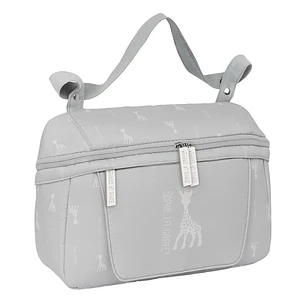 Safta Sophie la Girafe Mum Bolso de 7.82L - Adaptable al Carrito - Cremallera - Bolsillo para Toallitas - Interior Forrado - Bolsillo Trasero - Bolsil