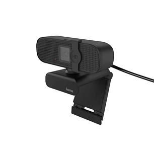 Hama C-400 Webcam HD 1080P - Cable 1.8m - USB-A 2.0 - Microfono Integrado - Proteccion contra Espias - Indicador LED - Modo UVC - Exposicion Automatic