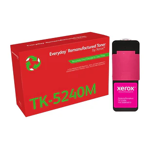 Xerox Everyday Kyocera TK5240 Magenta Cartucho de Toner Remanufacturado - Reemplaza 1T02R7BNL0/TK5240M
