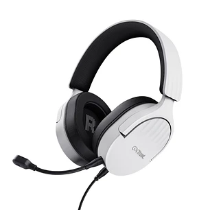 Trust GXT489 Fayzo Auriculares Gaming con Microfono Flexible y Desmontable - Diadema Ajustable - Controles de Facil Acceso - Cable de 1.2m - Color Bla