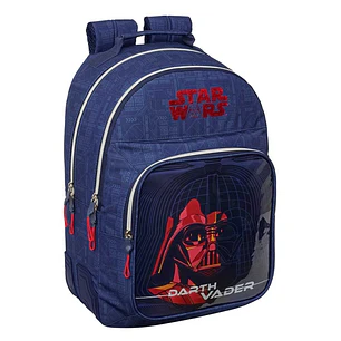 Safta Star Wars Mochila - Adaptable a Carro - Bolsillo Frontal - Portabotellas - Cremallera con Doble Tirador - Asa de Mano - Hombreras y Espalda Acol