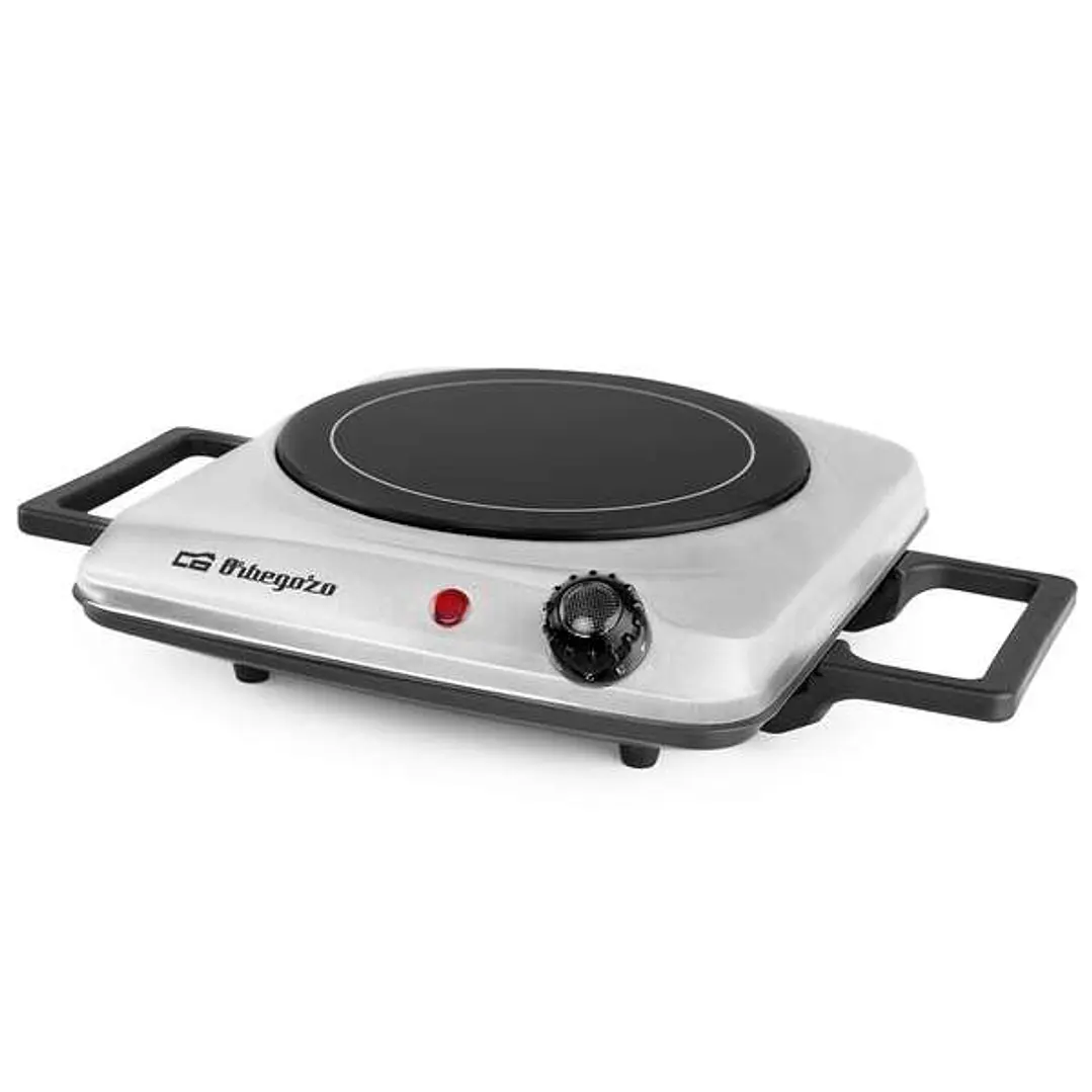 Orbegozo PCE 4050 Placa Vitroceramica Portatil - Manten la Comida Caliente en Cualquier Lugar - Compatible con Todo Tipo de Materiales - Potencia de 1 1