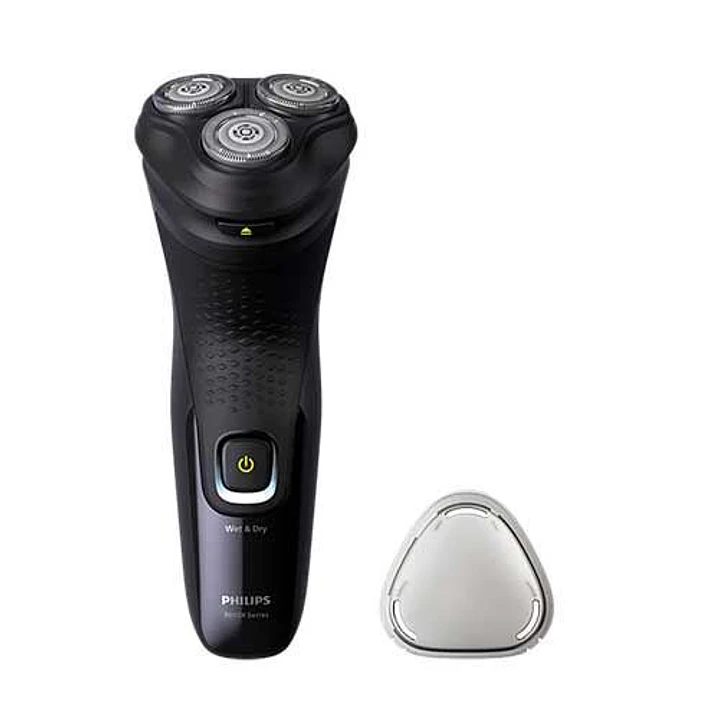 Philips Serie 3000X Afeitadora Inalambrica - Autonomia hasta 40min - Cuchillas Autoafilables - Tapa Protectora - Recargable - Cabezales 3D Flotantes - 1