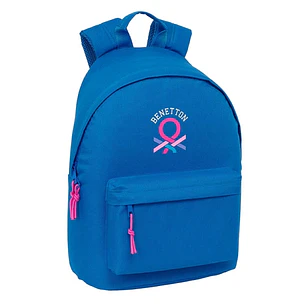 Safta Benetton Basics Azulina Mochila para Portatil hasta 14.1