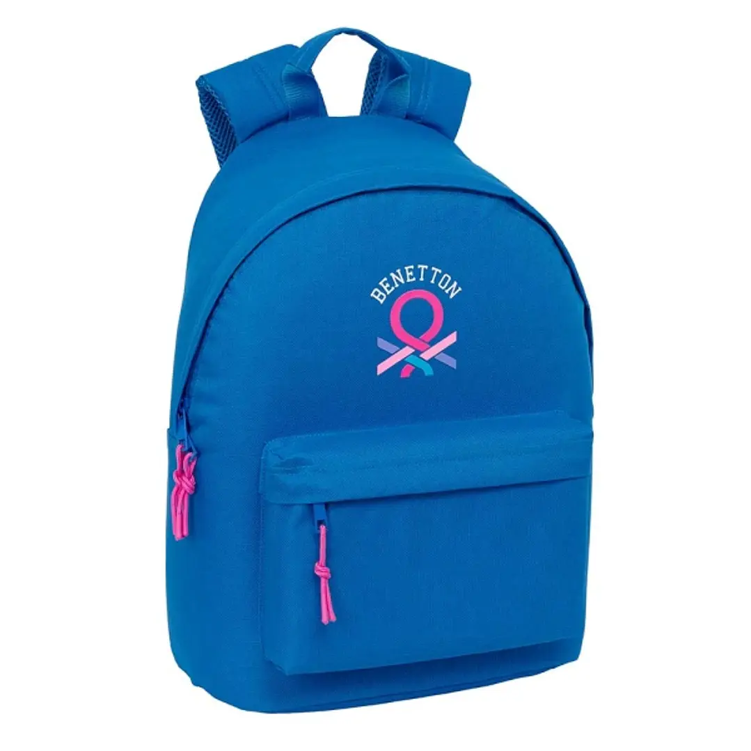 Safta Benetton Basics Azulina Mochila para Portatil hasta 14.1