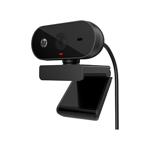 HP 325 Webcam Full HD 1080p - Gran Angular 66° - Microfono Integrado - Correccion Automatica de Luz e Imagen - Giro 360° y Soporte para Tripode - USB?