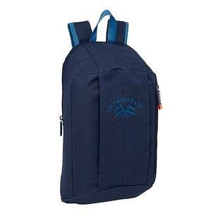 Safta Spagnolo Mini Mochila - 8.5L - Hombreras Acolchadas - Cremallera Vertical - Asa Superior - Bolsillo Frontal - Ajustables y Confortables - 22x39x