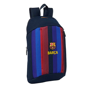 Safta F.C.Barcelona 1ª Equipacion 26/27 Mini Mochila - 8.5L - Hombreras Acolchadas - Cremallera Vertical - Asa - Bolsillo Frontal - Ajustables y Confo