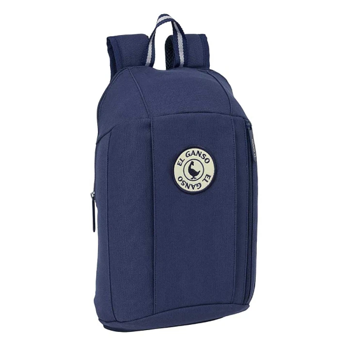 Safta el Ganso Jeans Mini Mochila - 8.5L - Hombreras Acolchadas - Cremallera Vertical - Asa Superior - Bolsillo Frontal - Ajustables y Confortables -  1