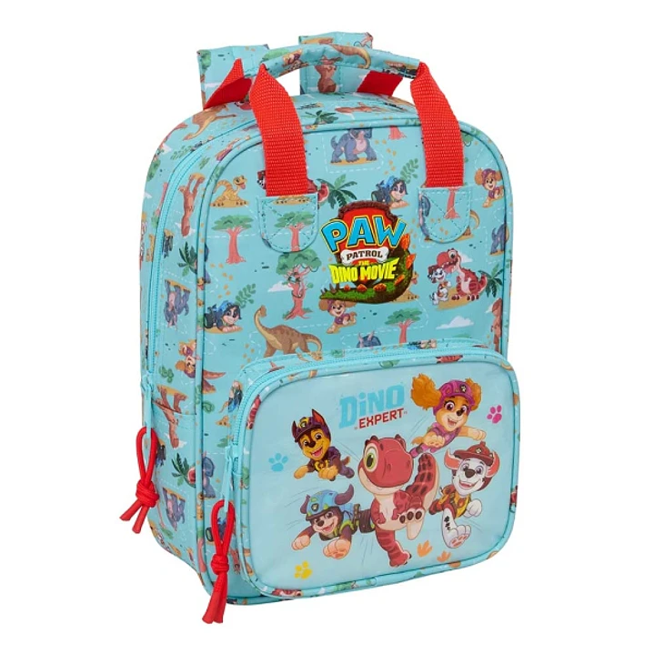 Safta Paw Patrol Dino Rescue Mochila Infantil - Tarjeta de Identificacion Personal - Bolsillo Frontal - Adaptable a Carro - Hombreras Acolchadas - 20x 1