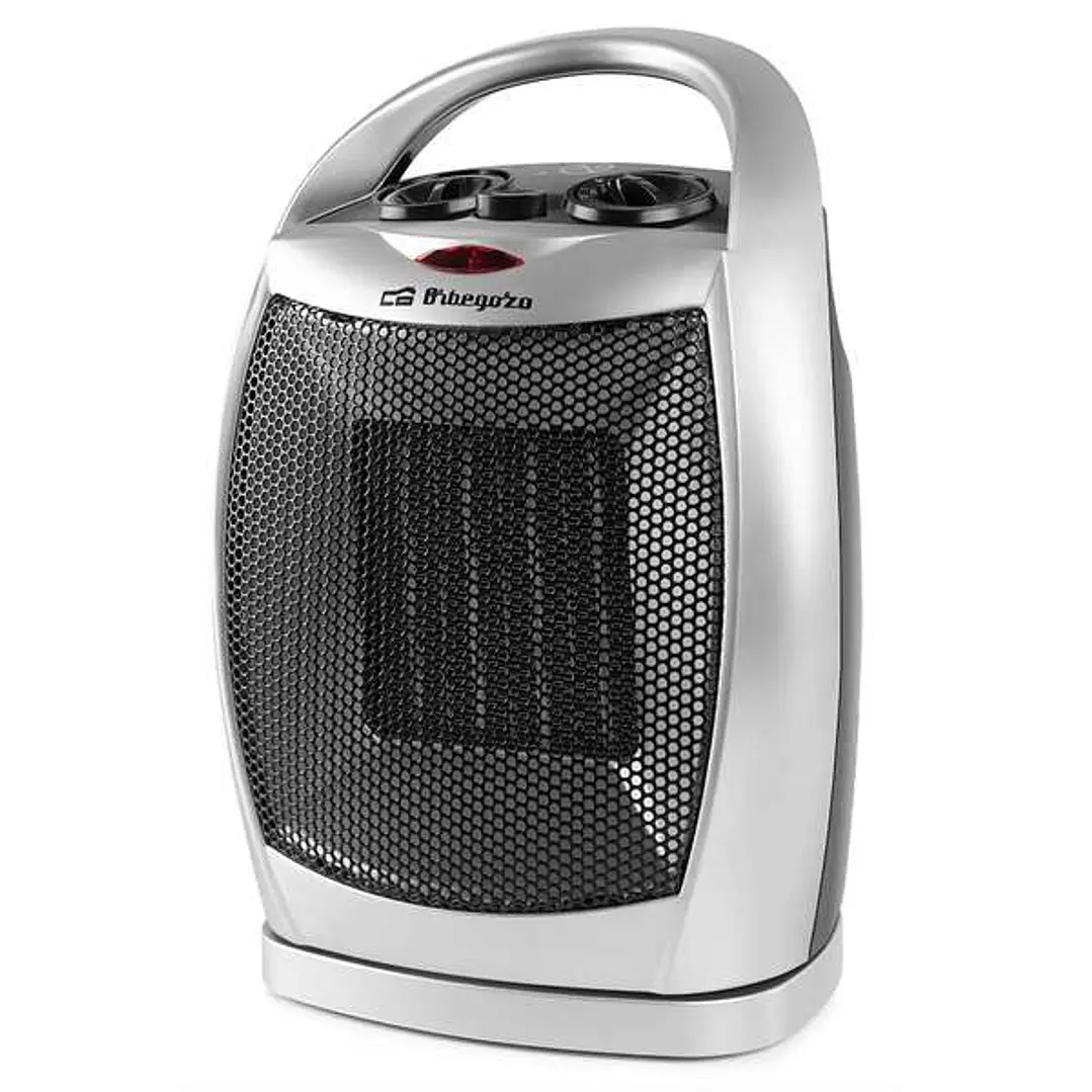 Orbegozo CR 5021 Calefactor Ceramico Oscilante - Potencia 1500W - Termostato Ajustable - Funcion Ventilador - Proteccion Antivuelco y Sobrecalentamien 1