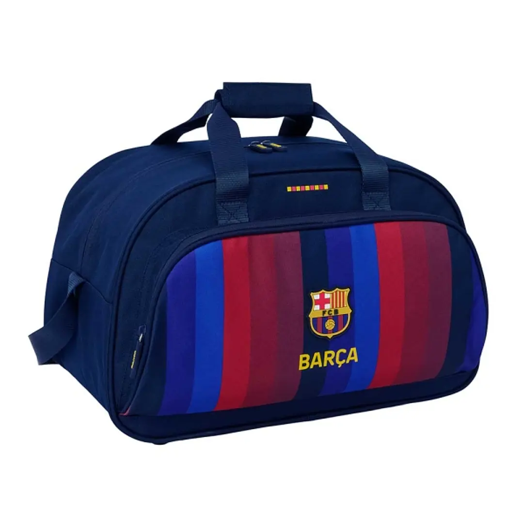 Safta F.C.Barcelona 1ª Equipacion 26/27 Bolsa de Deporte - Bandolera Ajustable - Bolsillo Frontal - Fondo Semirigido - Cremallera con Doble Tirador -  1