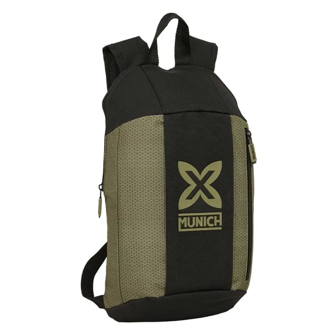 Safta Munich West Mini Mochila - Hombreras Ergonomicas - Espalda Acolchada - Bolsillo Frontal - Asa Superior - Uso Diario - 8.5L - 220x100x390mm - Col 1