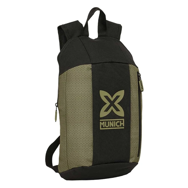 Safta Munich West Mini Mochila - Hombreras Ergonomicas - Espalda Acolchada - Bolsillo Frontal - Asa Superior - Uso Diario - 8.5L - 220x100x390mm - Col 1